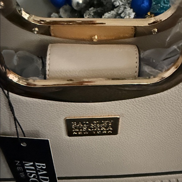 Badgley Mischka Ann Double Handle Satchel - Picture 4 of 4